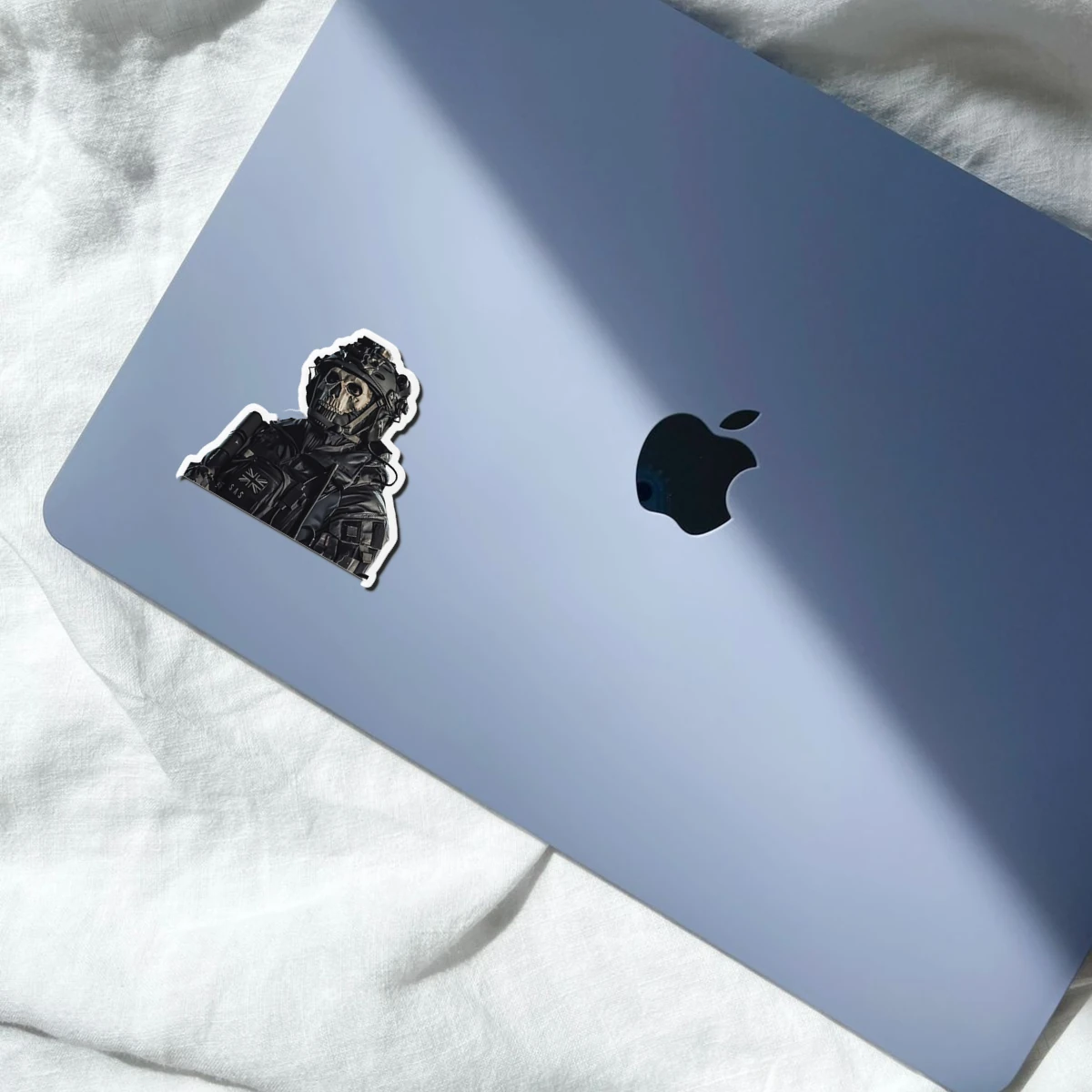 Laptop Gaming Combat Soldier Skull