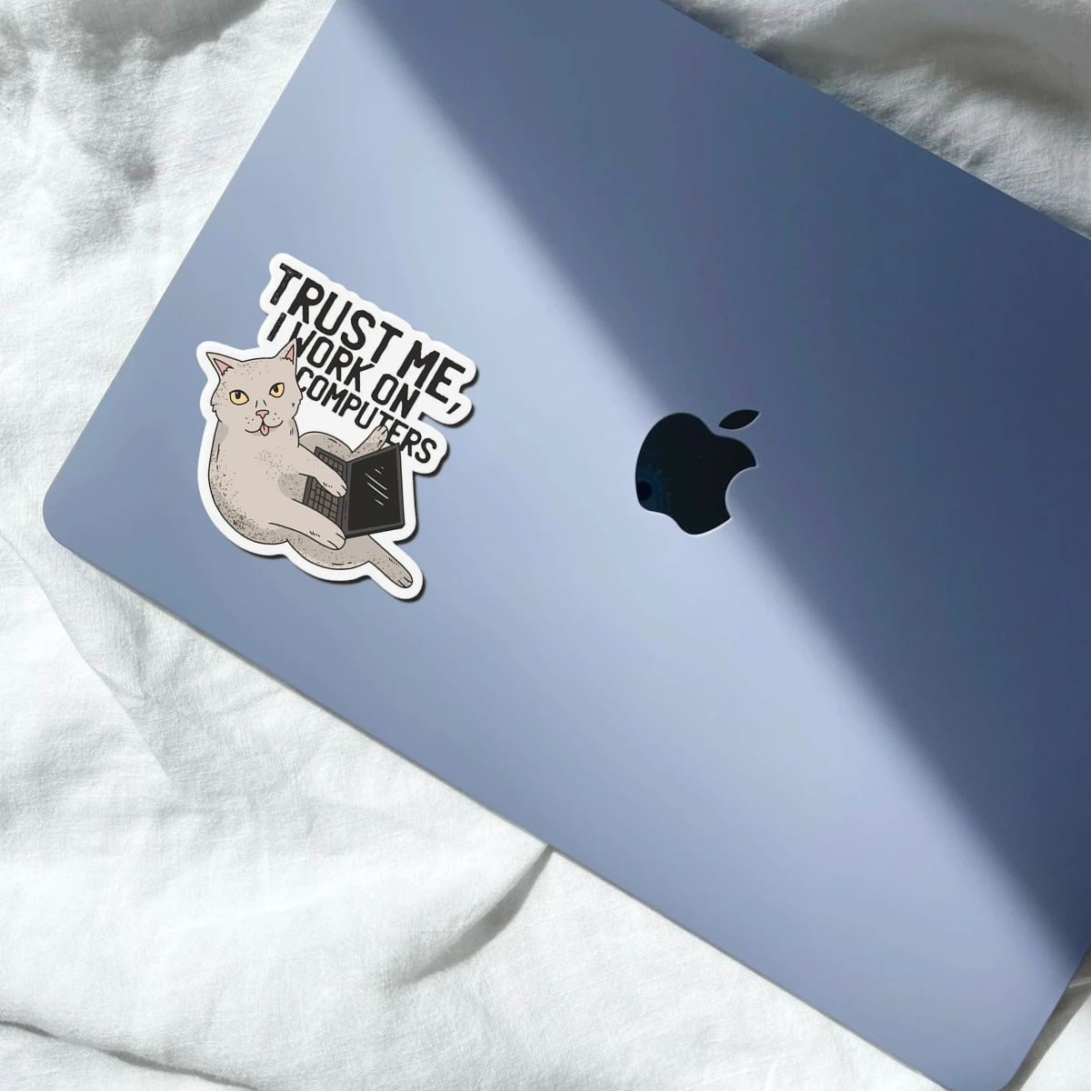 Commandez Stickers Chat Ordinateur Avec Portable Faites Moi