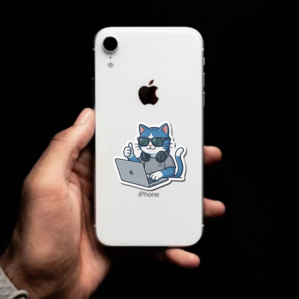 Funny Software Engineer Cat Tech