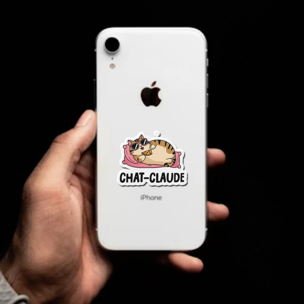 Commandez Stickers Chat Claude En Ligne Spreadshirt