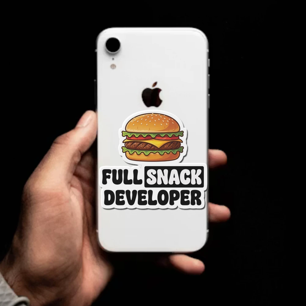 Full Snack Developer Funny Programmer Coding