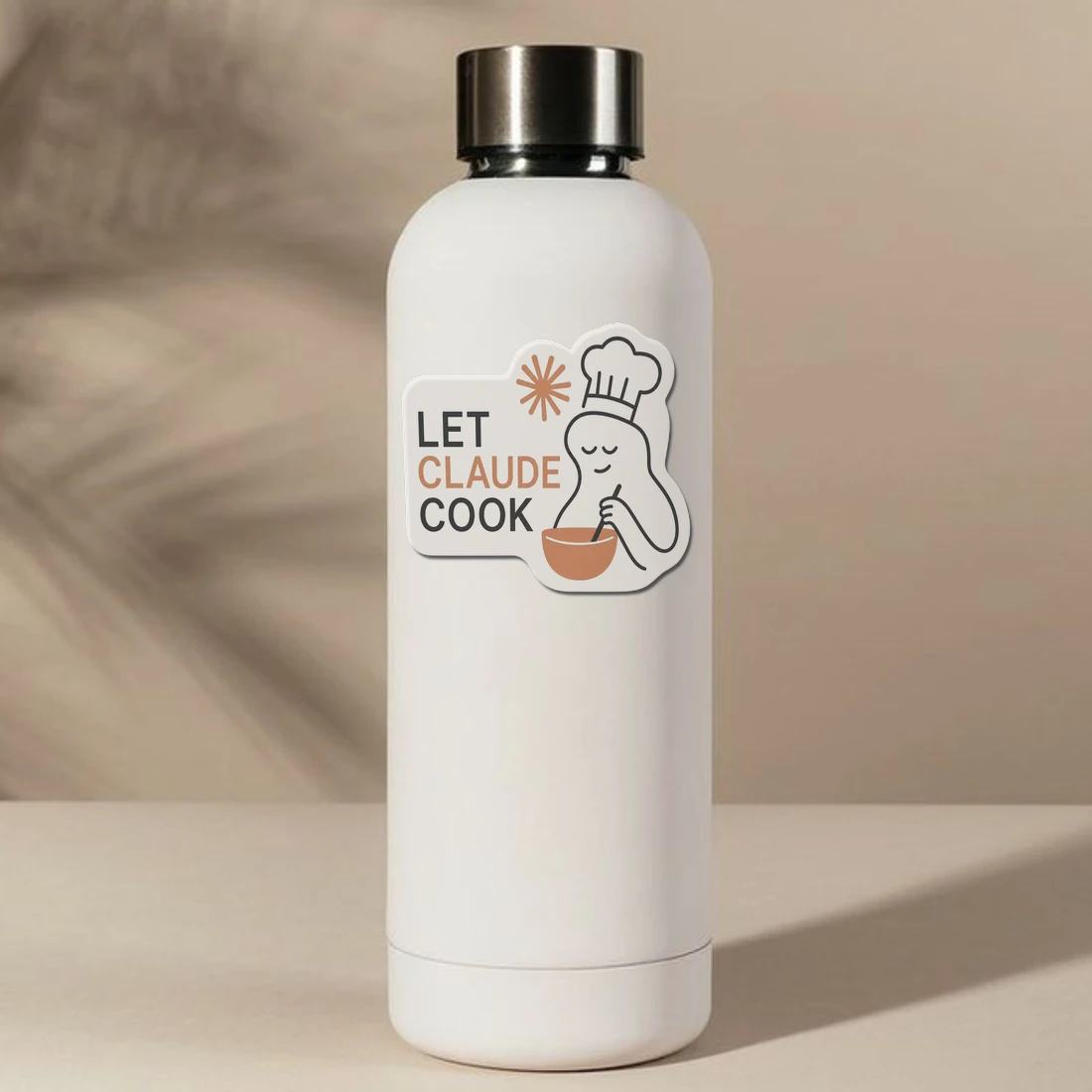 Let Claude Cook Sticker