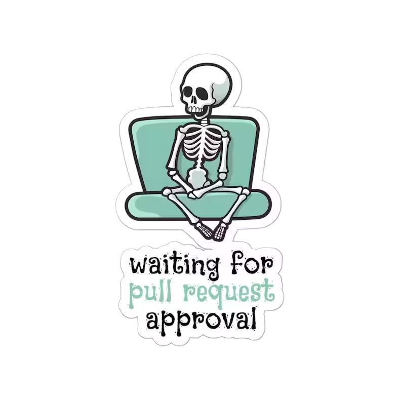 Waiting Pull Request Approval Skeleton