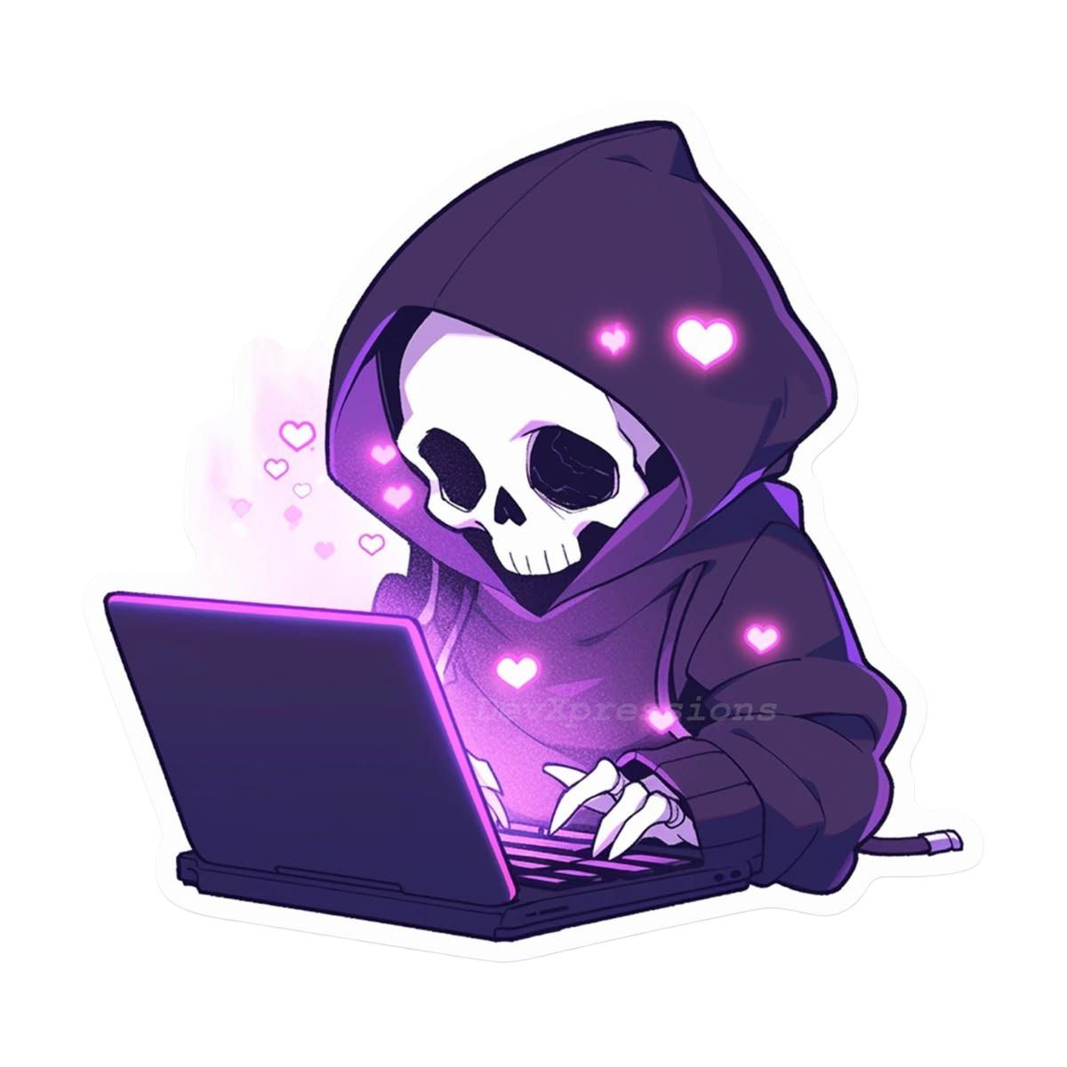 Skeleton Developer Cute