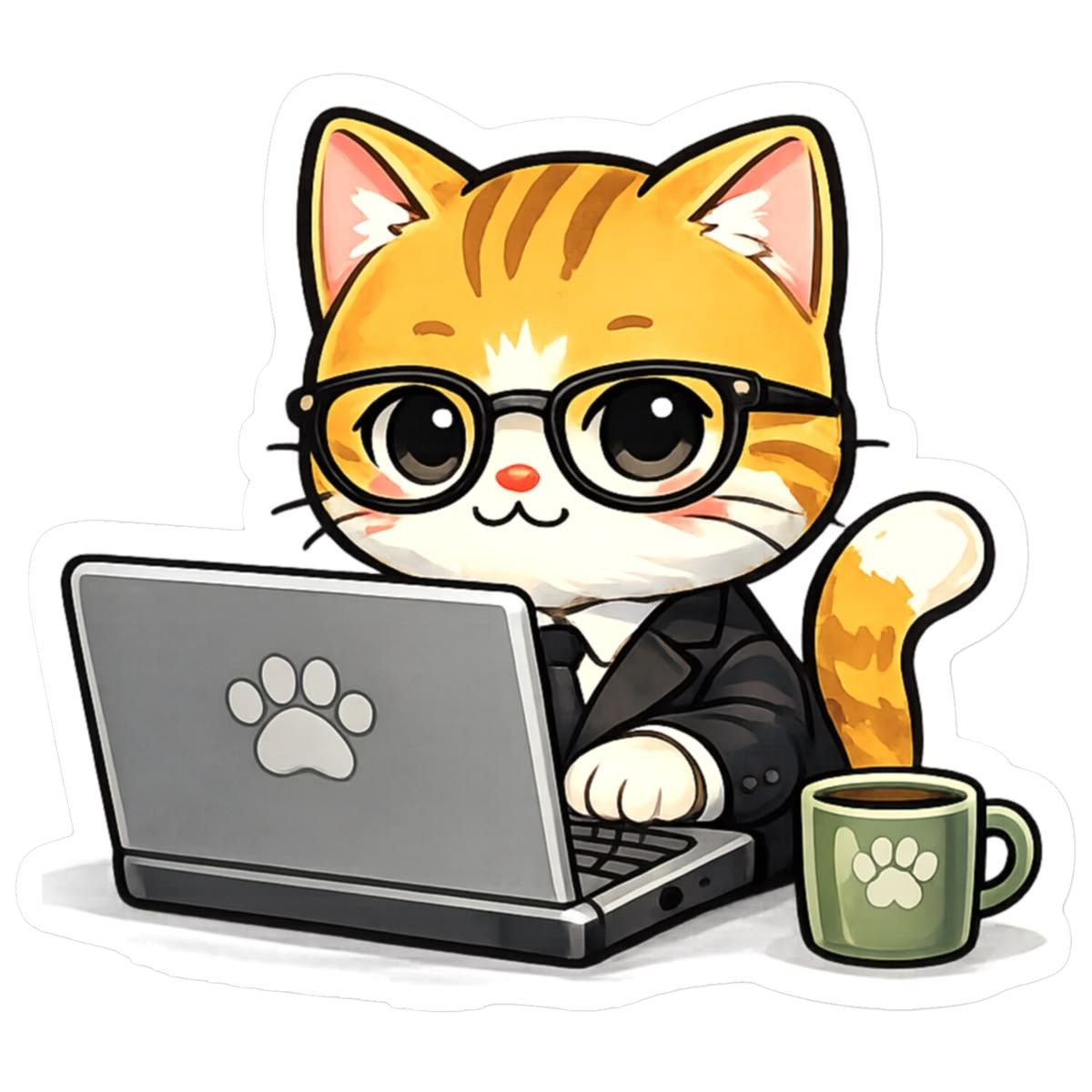 Programmer Cat