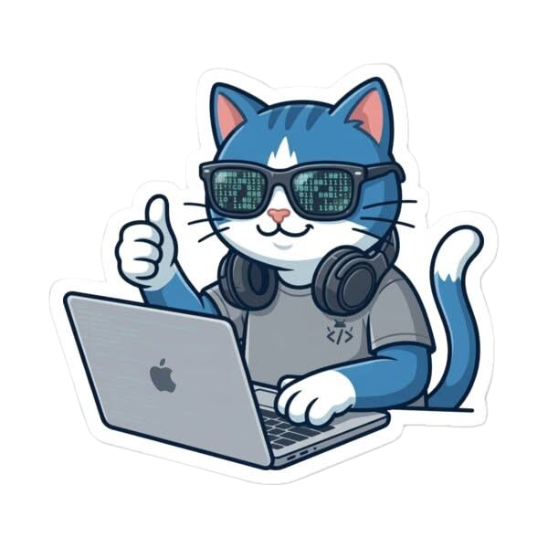 Funny Software Engineer Cat Tech